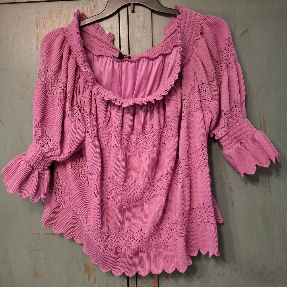 Lane Bryant 22/24 Pink Women's Top